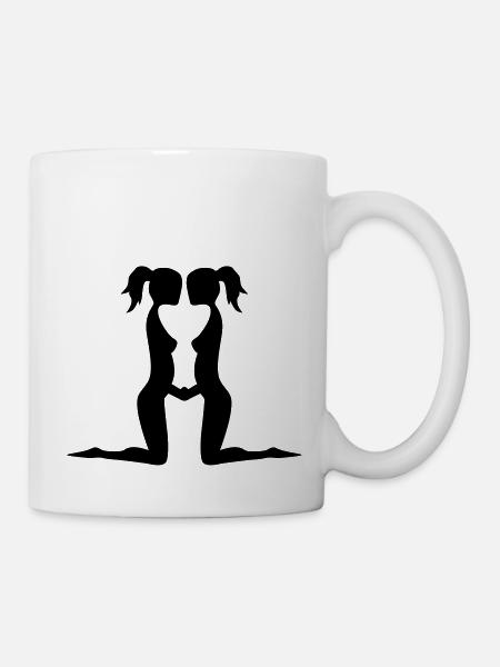 Zodiac sign Gemini - Mug - white
