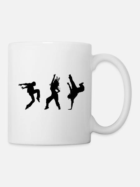 dance breakedancer dance - Tasse - Weiß