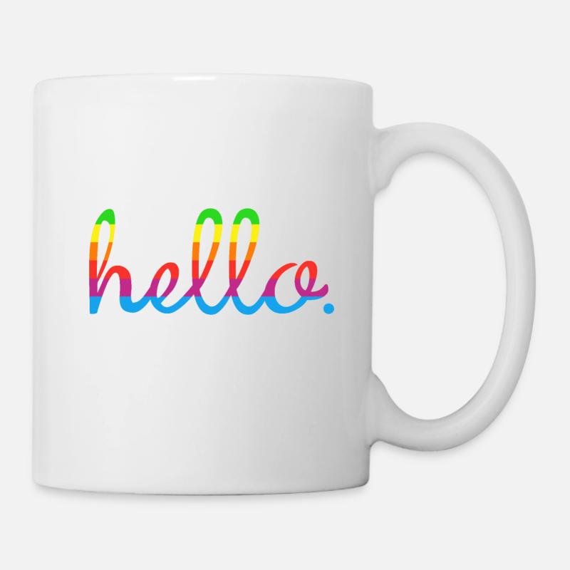 Hello Mac - Mug blanc - blanc