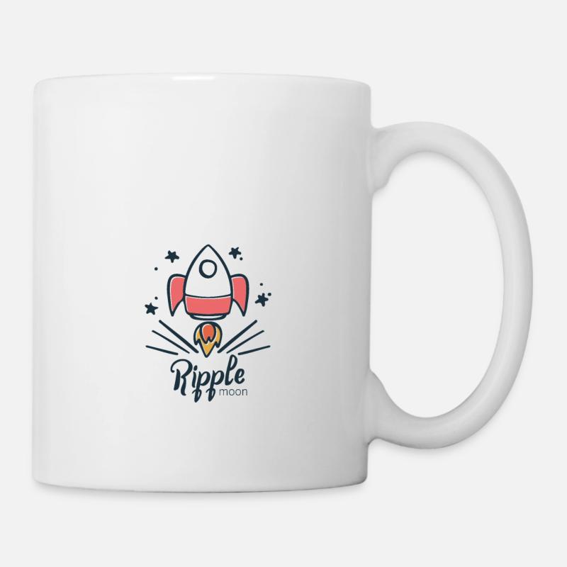 Ripple Moon NEW - Tasse - Weiß