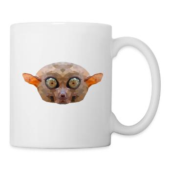 Koboldmaki - Tasse - Weiß - Rechts