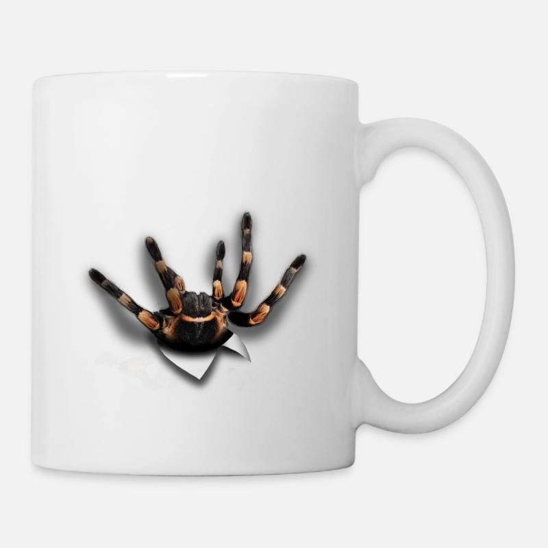 Spinne - Tasse - Weiß