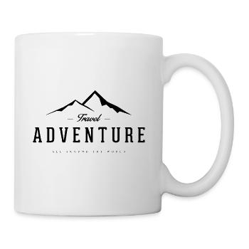 Travel Adventure All Around The World I Adventure - Mug - white - Right