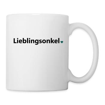 Préféré oncle meilleur oncle monde disant cadeau - Mug blanc - blanc - Droite