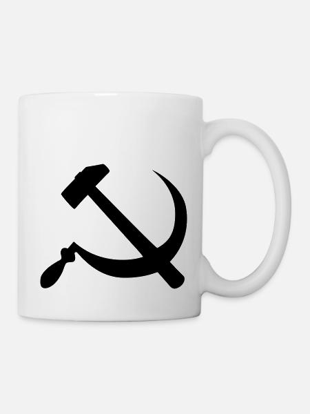 Hammer Siche - Tasse - Weiß