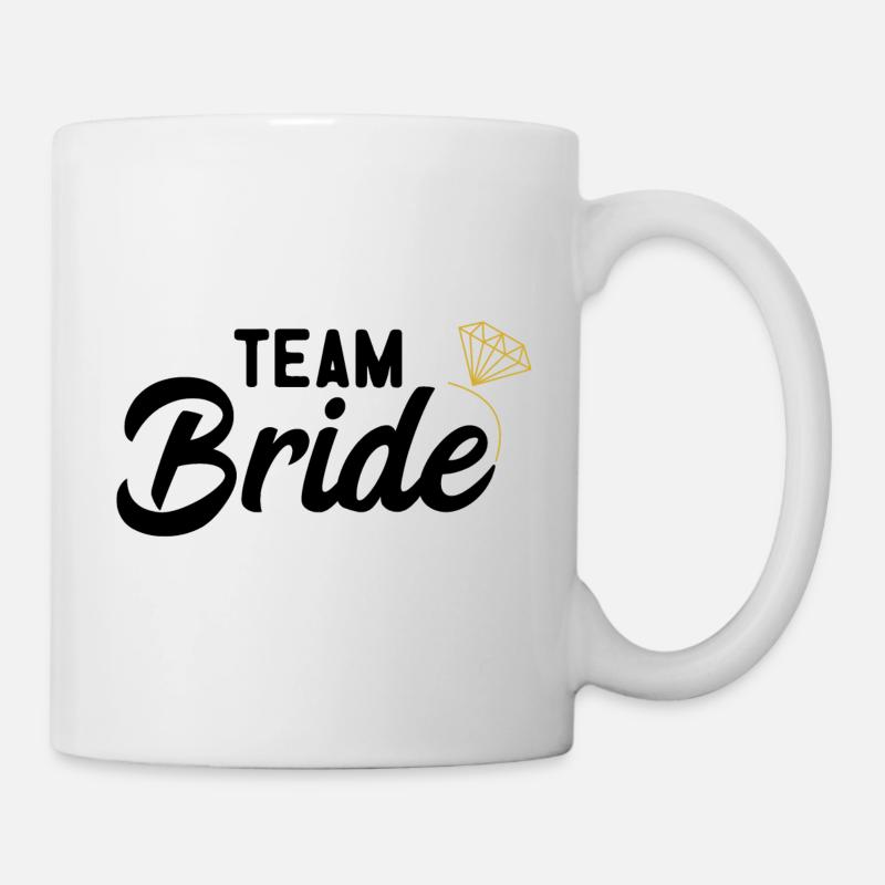 Team Bride Bride I JGA Partie De Poule - Mug blanc - blanc