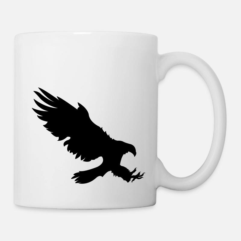 adler - Tasse - Weiß