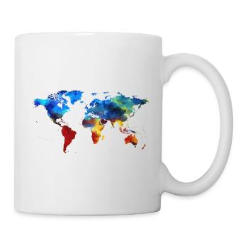 worldmap 2074679 200 - Mug blanc - blanc - Droite
