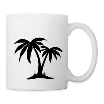 Palm - Mug blanc - blanc - Droite
