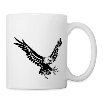 eagle - Mug blanc - blanc - Droite