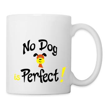 Lustiger Hund - Tasse - Weiß - Rechts