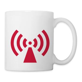 Funk - Tasse - Weiß - Rechts