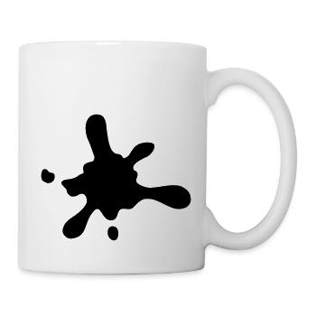 klecks_1 - Tasse - Weiß - Rechts