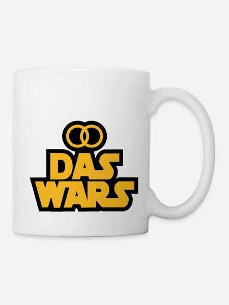 Das Wars - Tasse - Weiß