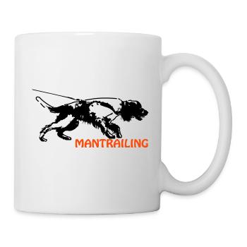 Springer spaniel mantrailing - Mug blanc - blanc - Droite