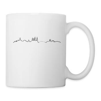 Skyline Bamberg - Tasse - Weiß - Rechts