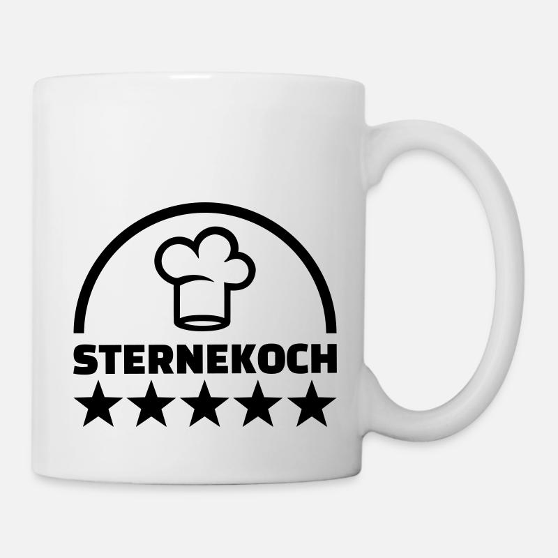 Koch - Tasse - Weiß