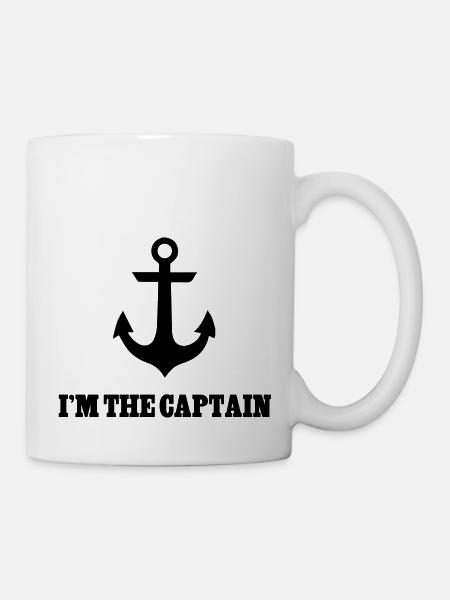 Captain - Tasse - Weiß