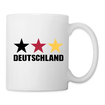 Deutschland - Tasse - Weiß - Rechts