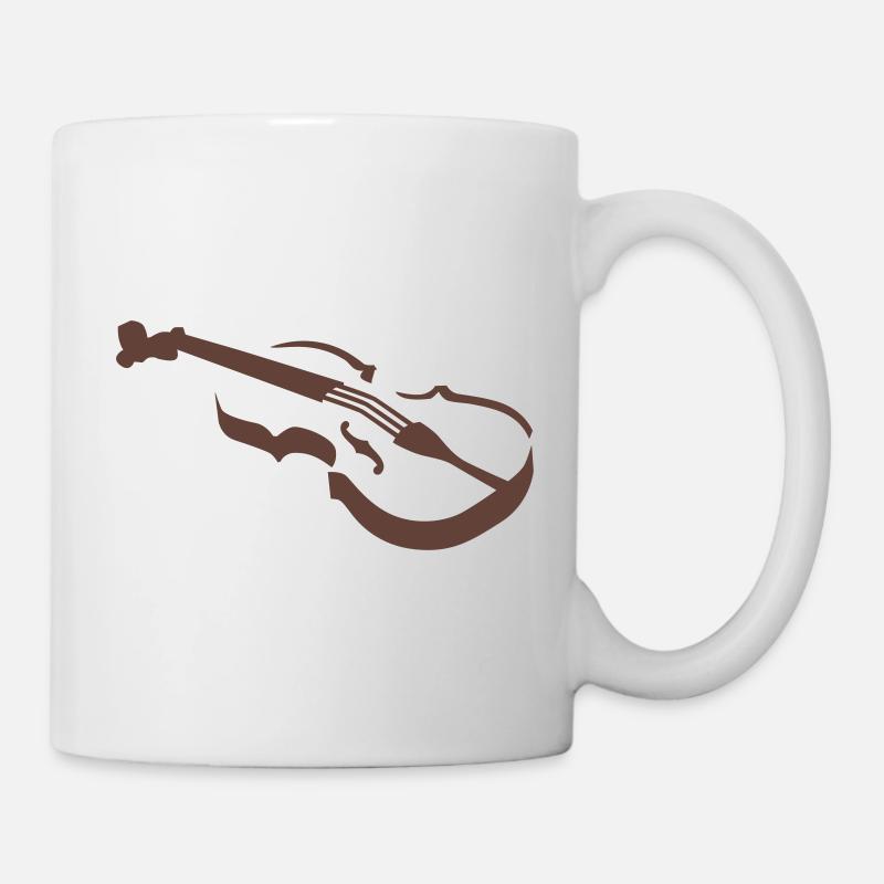 Violon - Mug blanc - blanc