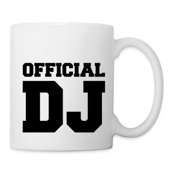 official_dj - Mug blanc - blanc - Droite