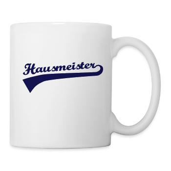 Hausmeister - Tasse - Weiß - Rechts