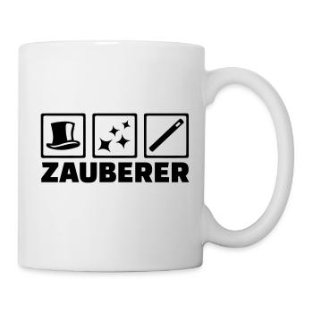 Zauberer - Tasse - Weiß - Rechts