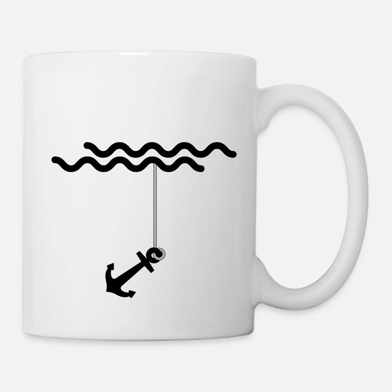 Anker - Tasse - Weiß