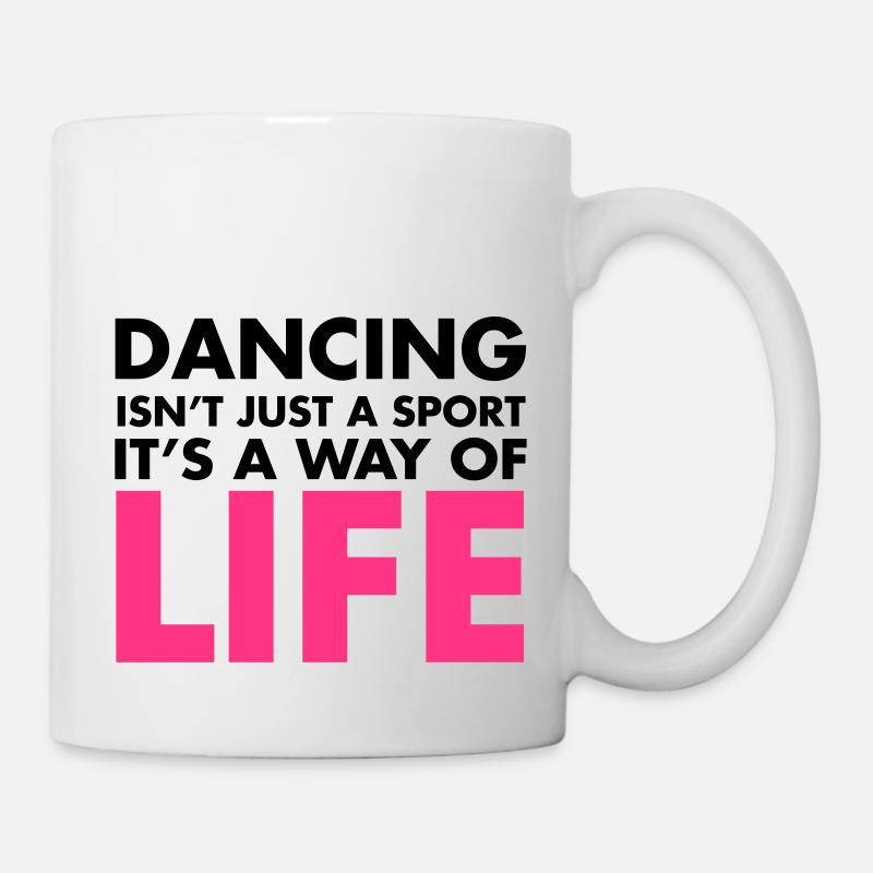 Dancing - Mug blanc - blanc