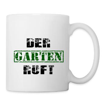 Garten - Tasse - Weiß - Rechts