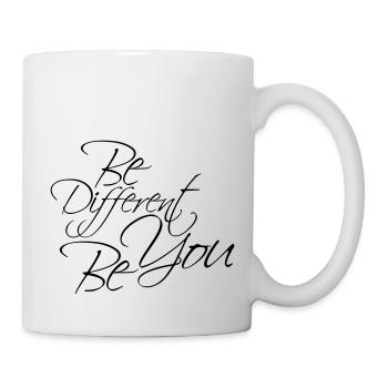 Be Different Be You Design - Mug - white - Right