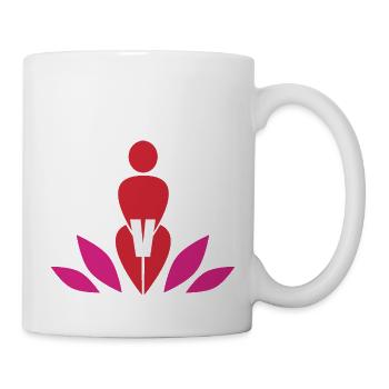 obr Blume - Tasse - Weiß - Rechts
