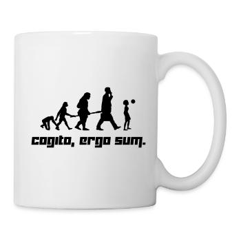 Cogito, ergo sum. (Vector) - Mug - white - Right