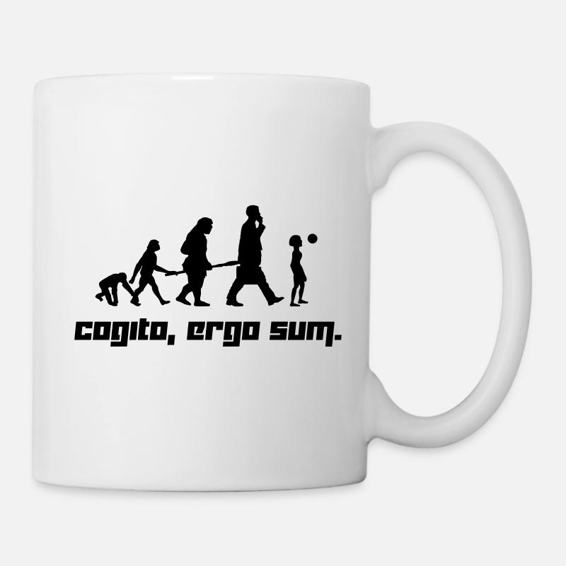 Cogito, ergo sum. (Vector) - Mug - white