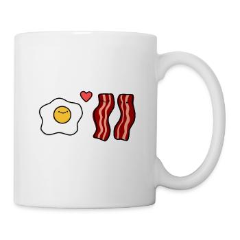 Bacon and egg - Mug - white - Right
