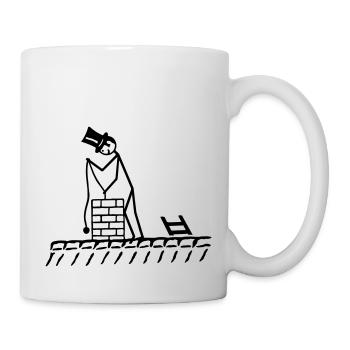 Schornsteinfeger - Tasse - Weiß - Rechts