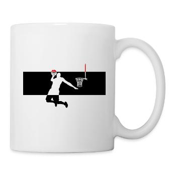 Basketball - Tasse - Weiß - Rechts
