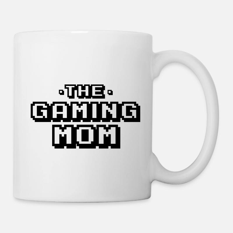 Gaming Mom Gift Gamer - Mug blanc - blanc