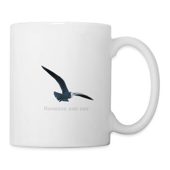 Renesse Moewe - Tasse - Weiß - Rechts