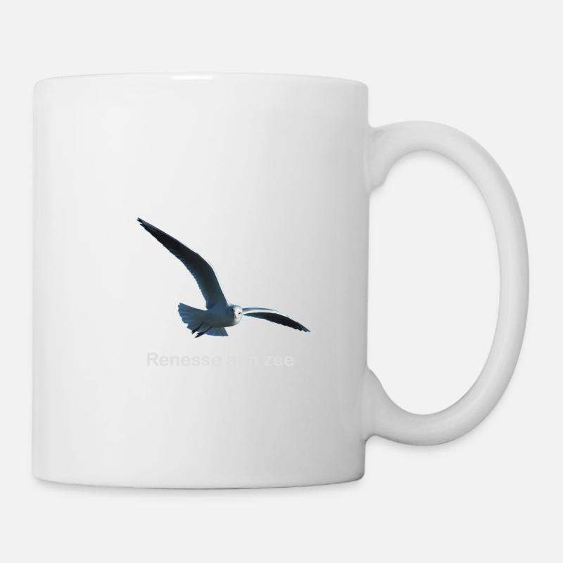 Renesse Moewe - Tasse - Weiß