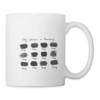 Le paradis à Hambourg - Mug blanc - blanc - Droite