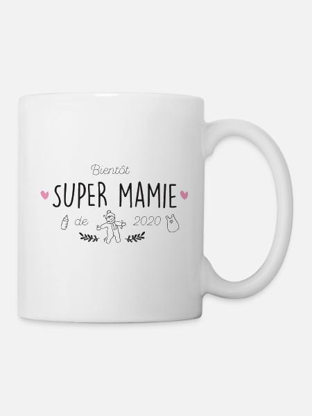 Bientot mamie - Mug blanc - blanc