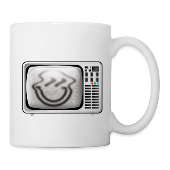 Smiley TV - Mug blanc - blanc - Droite