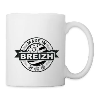 Bretagne - Breizh - Mug blanc - blanc - Droite