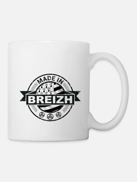 Bretagne - Breizh - Mug blanc - blanc