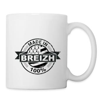 Bretagne - Made in Breizh - Mug blanc - blanc - Droite
