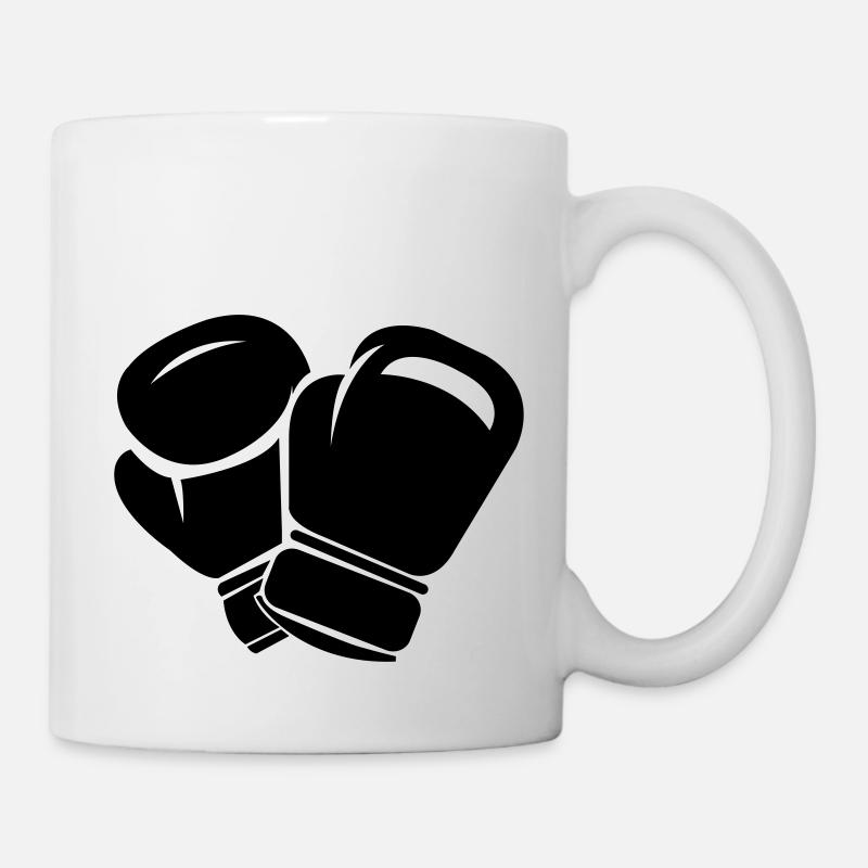 box_handschuhe - Mug - white