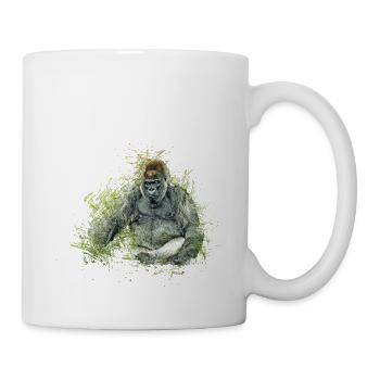 Gorilla - Mug blanc - blanc - Droite