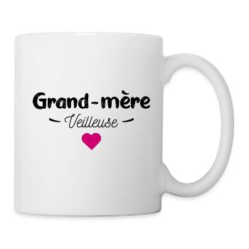 Grand mère veilleuse - Mug blanc - blanc - Droite