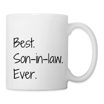 Son-in-law / Son in law / Marriage / Family - Mug - white - Right